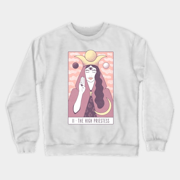 The High Priestess Crewneck Sweatshirt by tatibarato